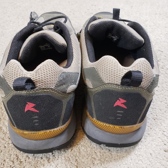 ECCO Mens Hiking Shoes 45 US 11-11.5 Gray Leather Gore Tex Outdoor Trail - Picture 10 of 15